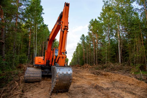 Cost of Backhoe Land Clearing in West Fargo